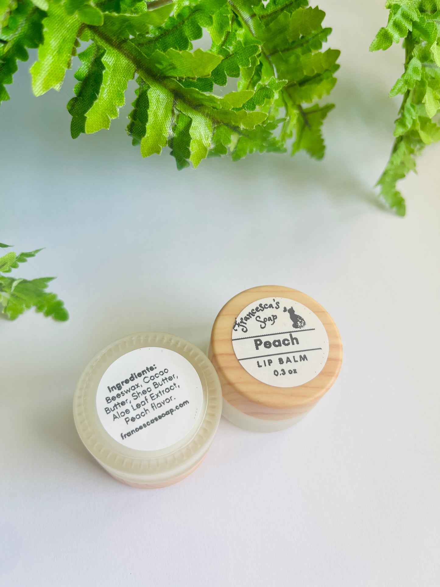 Peach Lip Balm
