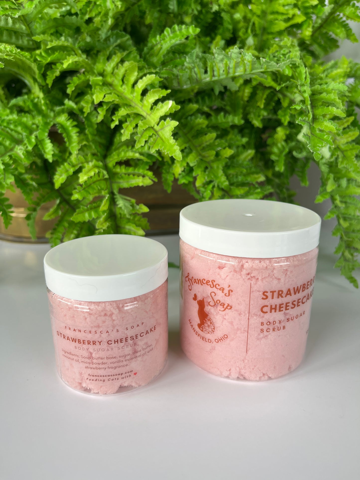 Strawberry Cheesecake | Body Sugar Scrub