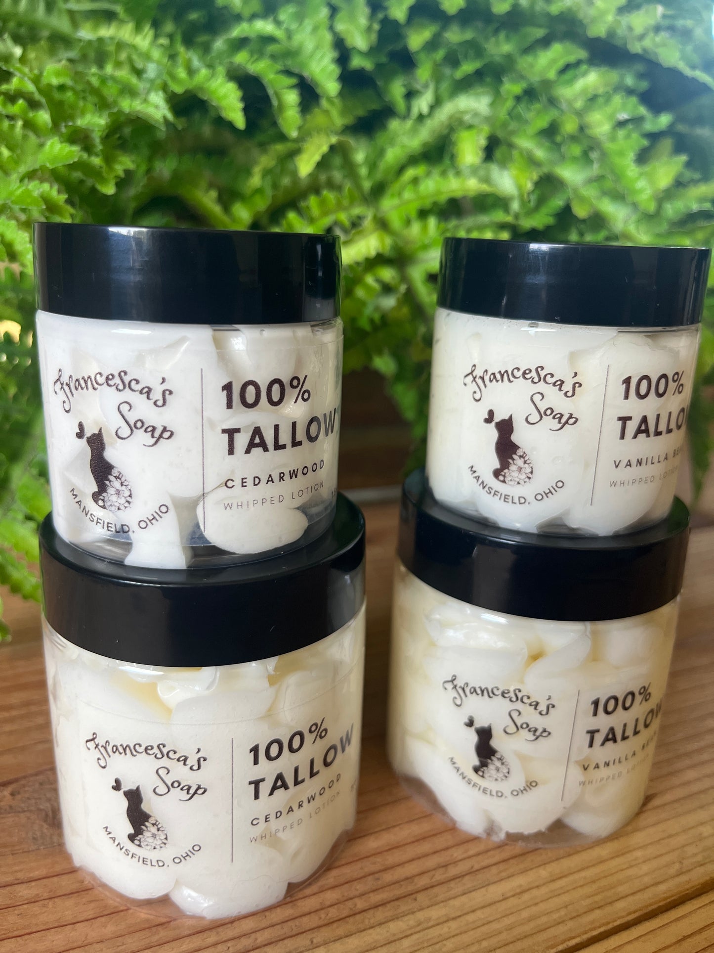 Cedar Wood Whipped Tallow Lotion