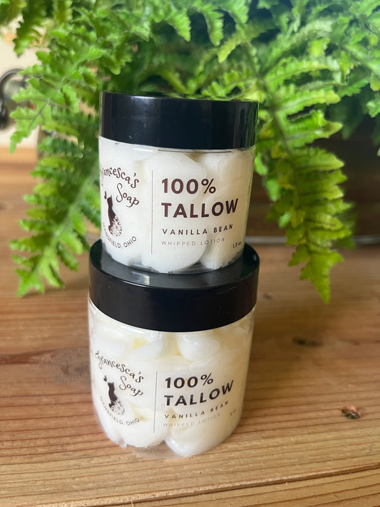 Vanilla Bean Whipped Tallow Lotion