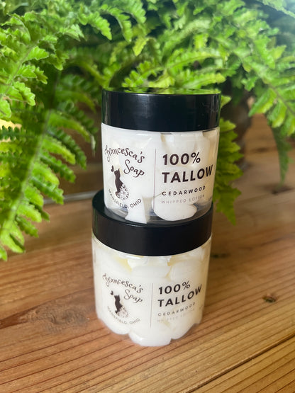 Cedar Wood Whipped Tallow Lotion