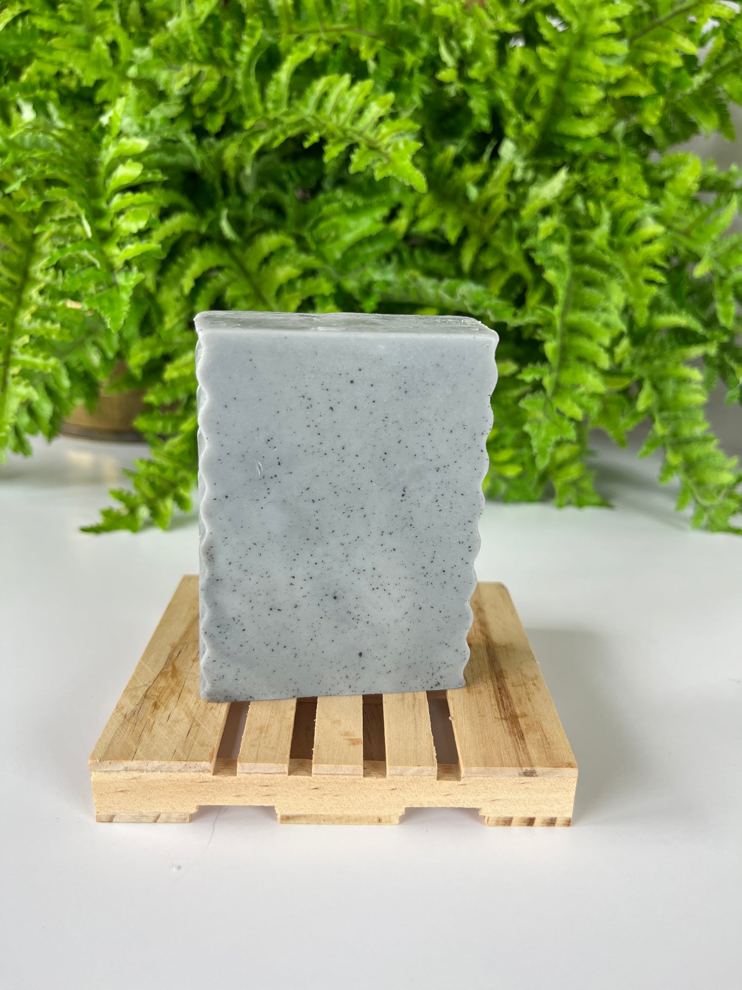 Cedarwood & Vanilla Charcoal Soap