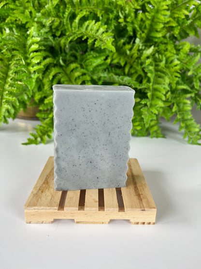 Cedarwood & Vanilla Charcoal Soap