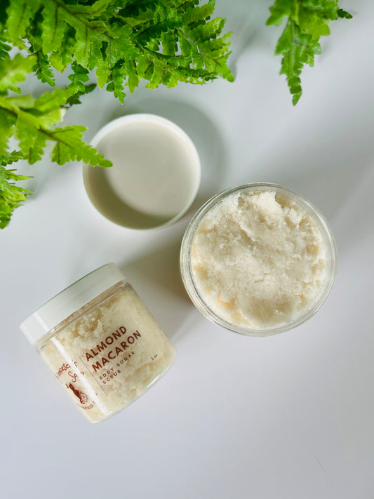 Almond Macaron | Body Sugar Scrub