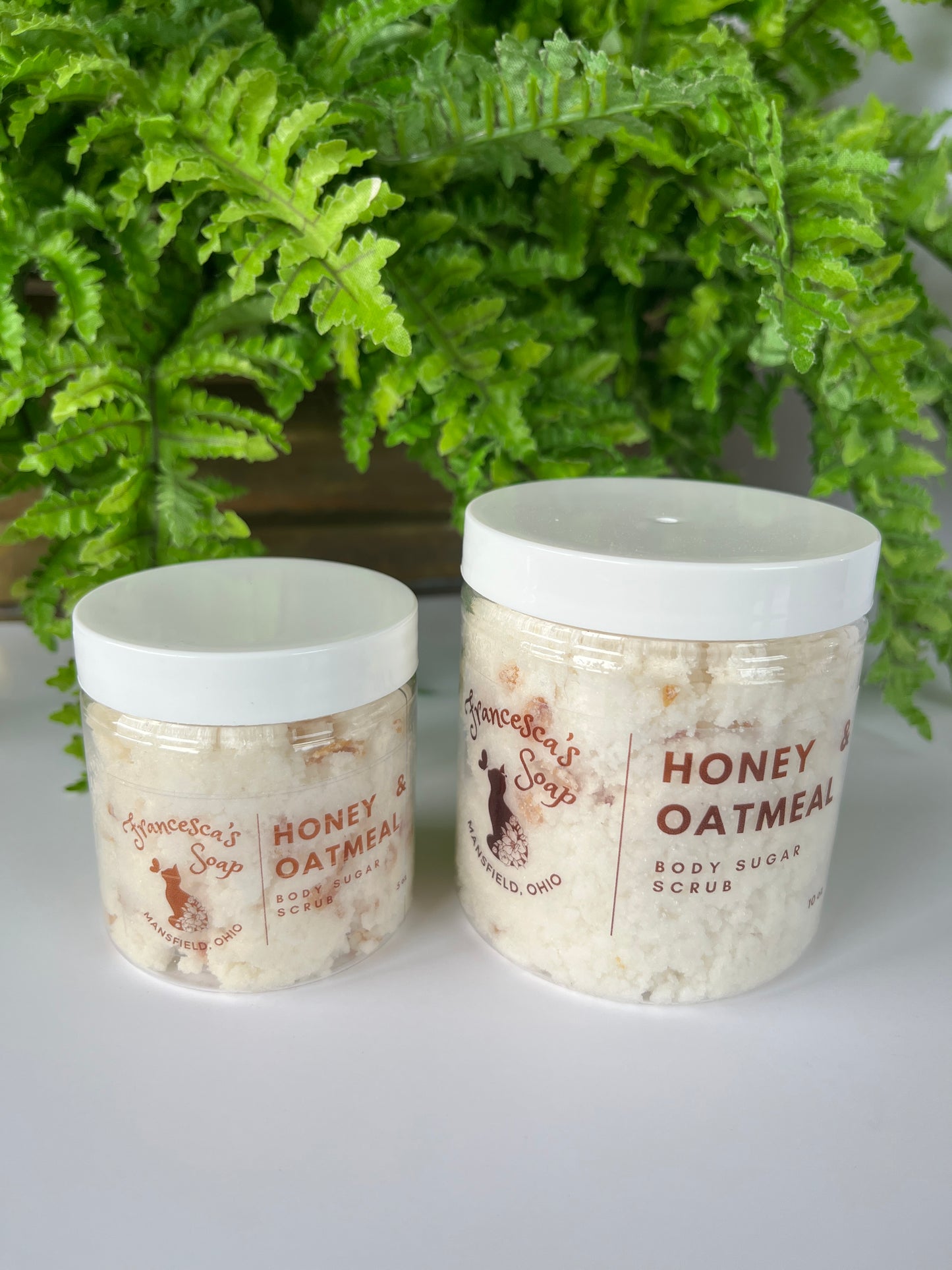 Honey & Oatmeal | Body Sugar Scrub