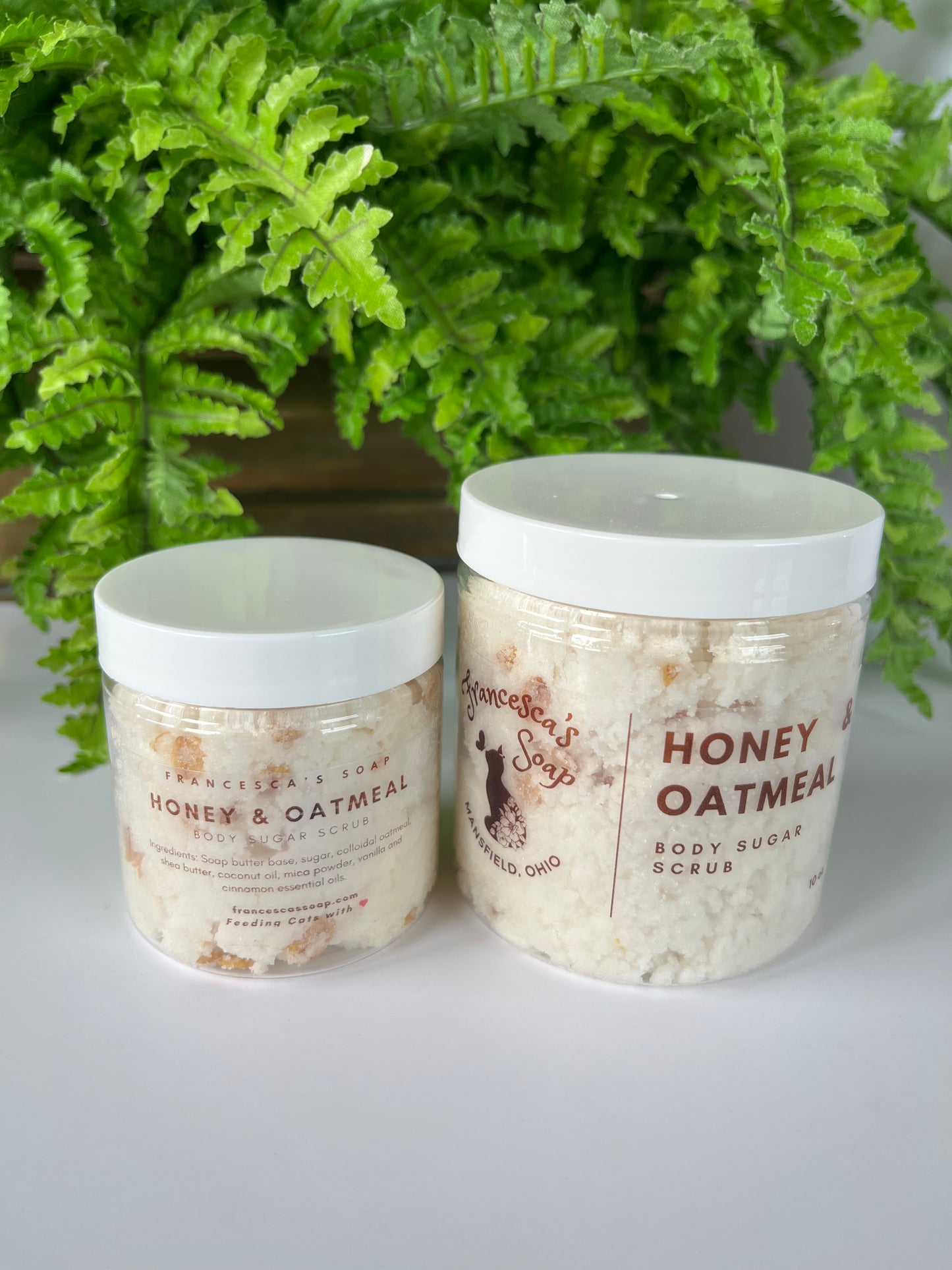 Honey & Oatmeal | Body Sugar Scrub
