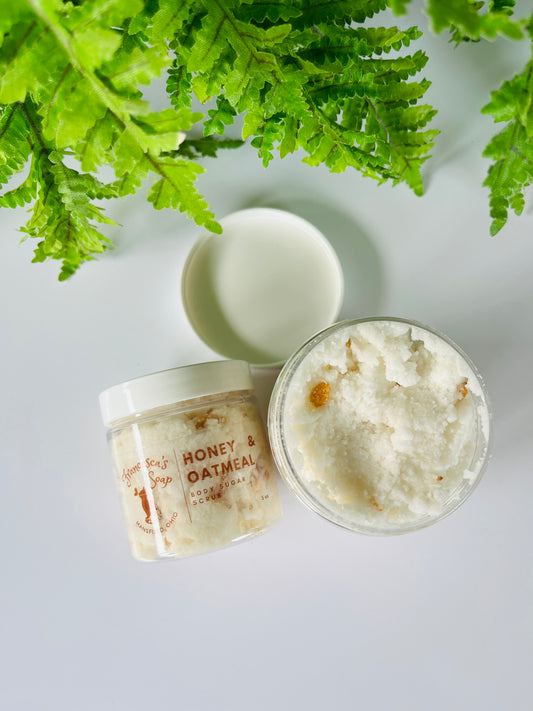 Honey & Oatmeal | Body Sugar Scrub